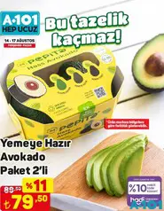 YEMEĞE HAZIR AVOKADO PAKET 2'Lİ